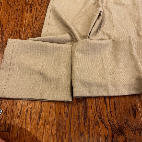 Wool wide leg work pant - Picture 2 of 8